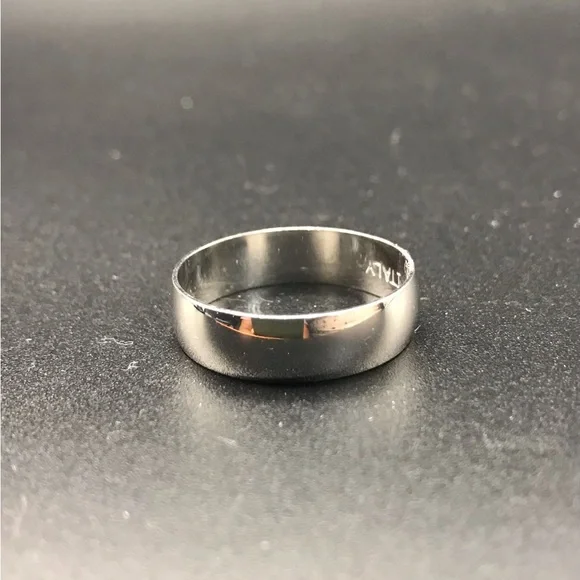 925 Sterling Silver wedding Band Ring size 10 - Picture 13 of 13